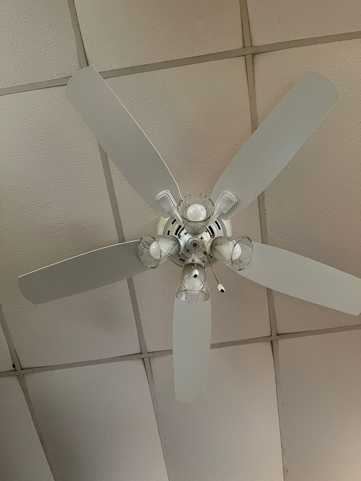 Ceiling fan after dust removal — house cleaning in Whitman MA
